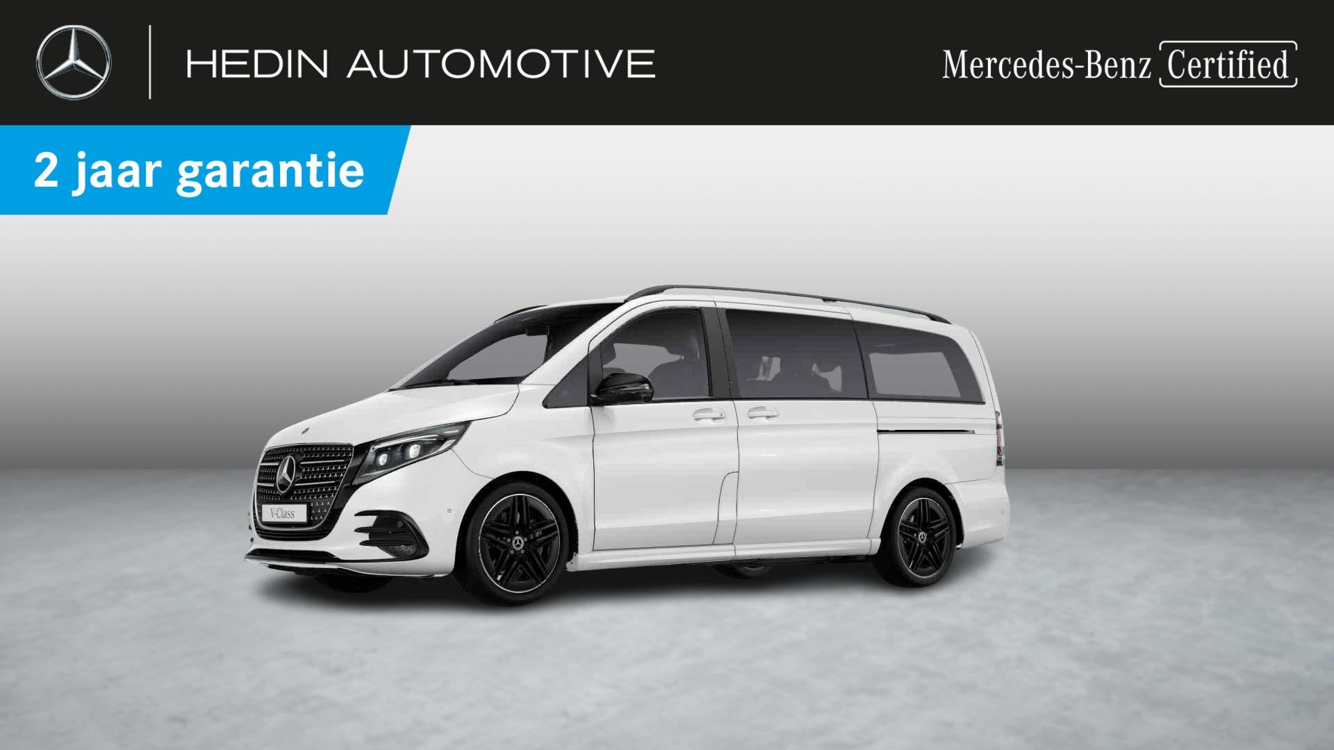 Mercedes-Benz V-Klasse 300 d L2 9G-TRONIC Avantgarde | Licht, Auto's, Automaat, Gebruikt, Zwart, 2000 kg