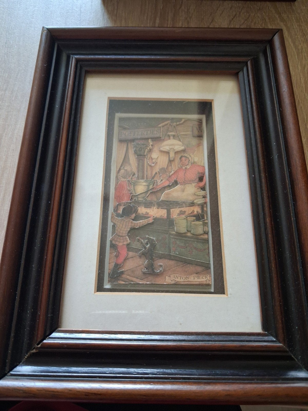 Anton Piek 3D, Ophalen
