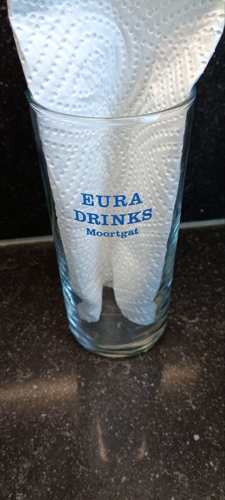 oud eura drinks glas Br duvel Moortgat Breendonk, Collections, Verres & Petits Verres, Enlèvement ou Envoi