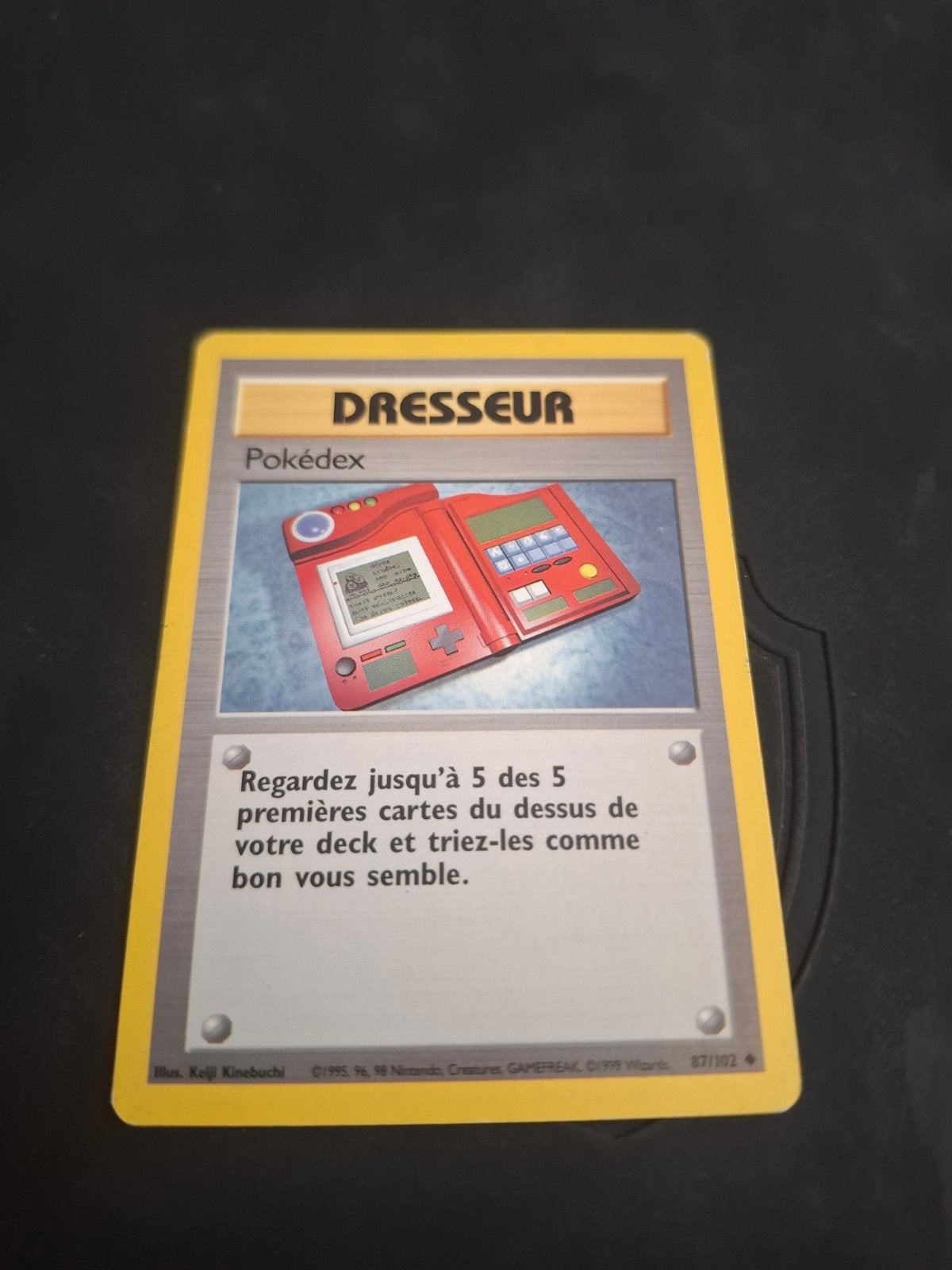 Carte d'entraîneur Pokémon Pokedex 87/102 (français), Enlèvement ou Envoi