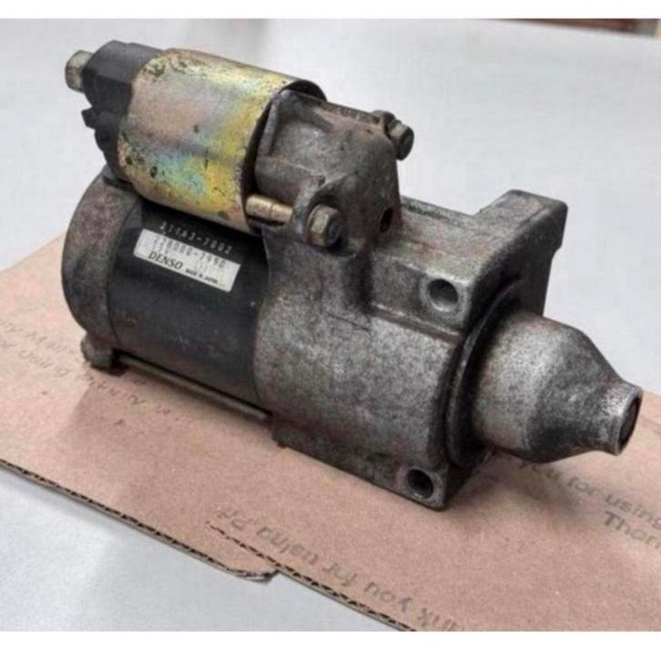 Démarreur Kawasaki, John Deere, Denso, démarreur Kubota OEM, Enlèvement ou Envoi, Utilisé