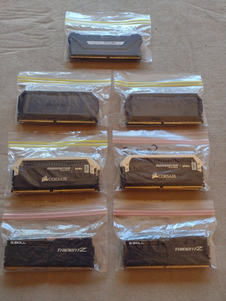 G. Skill kingston corsair 8GB 16GB 32GB DDR4 Kits, Computers en Software, RAM geheugen, Ophalen, DDR4, 32 GB
