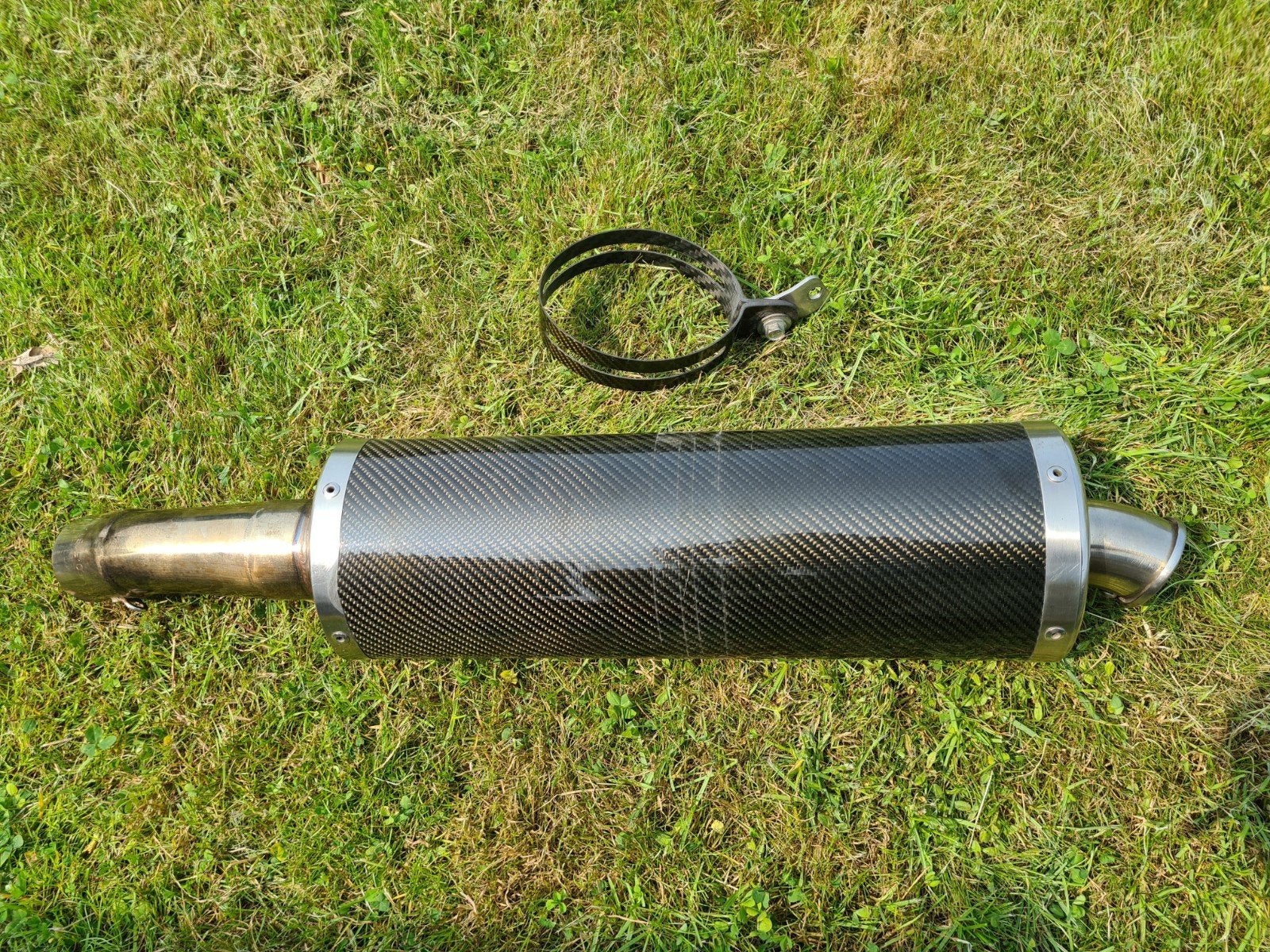 Carbon demper 54mm / universele demper / bmw demper.

Komt o, Motoren, Ophalen of Verzenden, Gebruikt