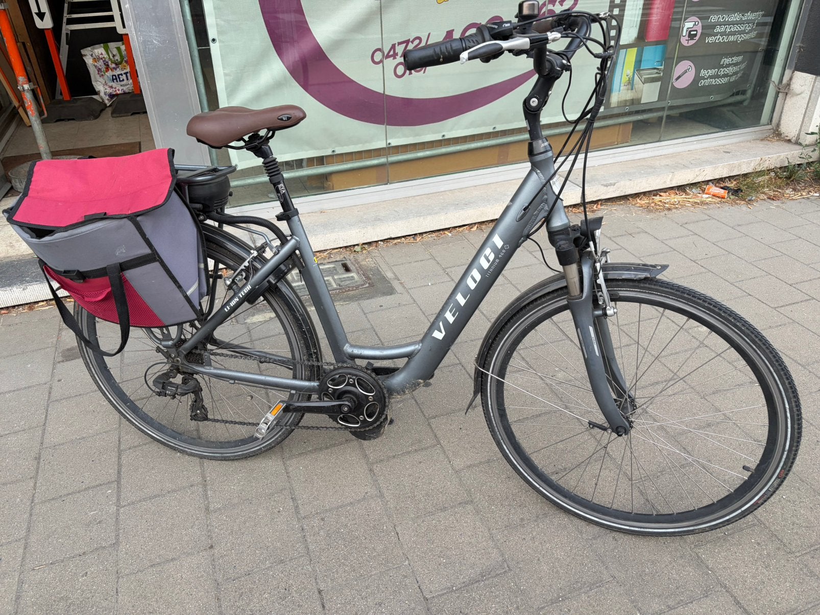 Veloci Titanium 468 elektrische fiets, Enlèvement, Utilisé, 50 km par batterie ou plus, Autres marques
