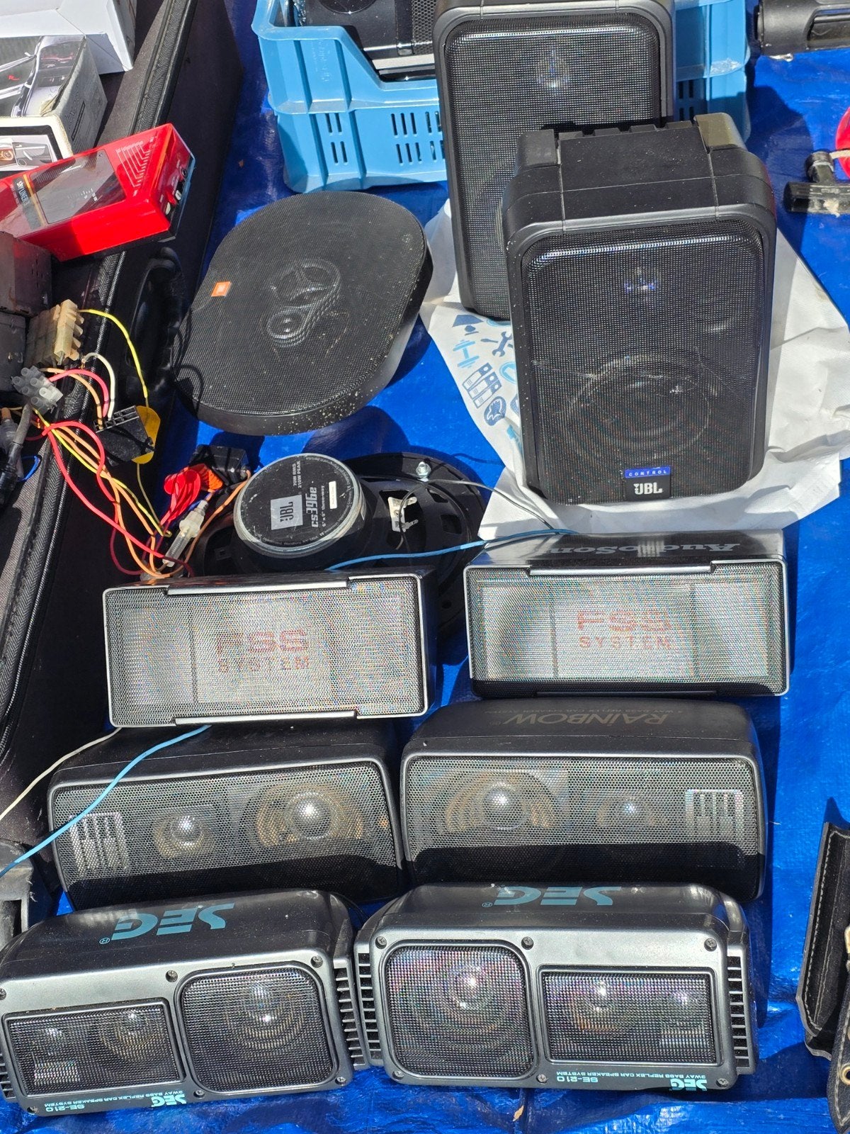 Oldtimer antieke autoluidsprekers, Auto diversen, Autospeakers, Ophalen