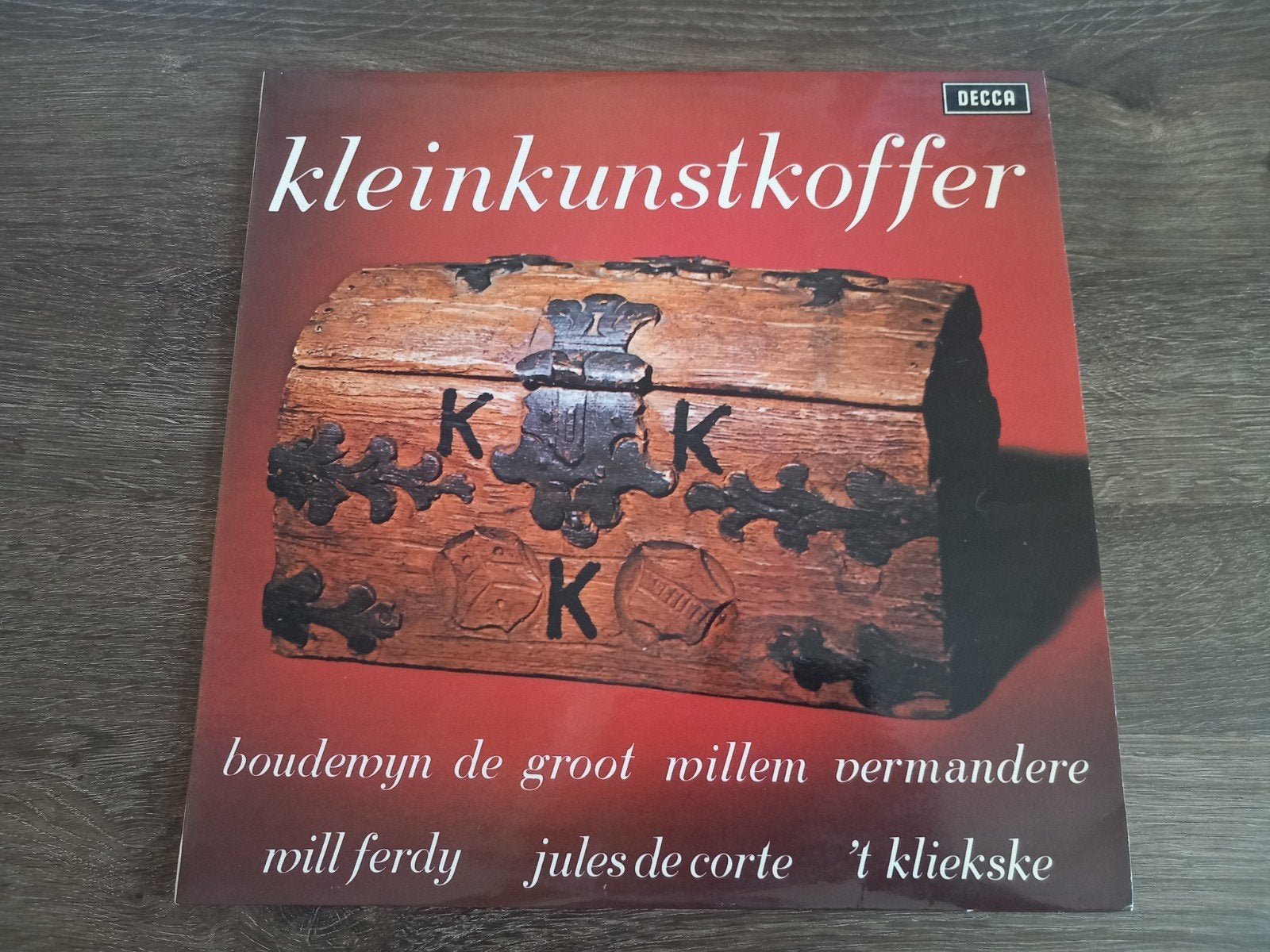Vinyl LP Kleinkunstkoffer Kleinkunst Willem Vermandere, Ophalen of Verzenden, 12 inch, Cabaret of Kleinkunst, LP