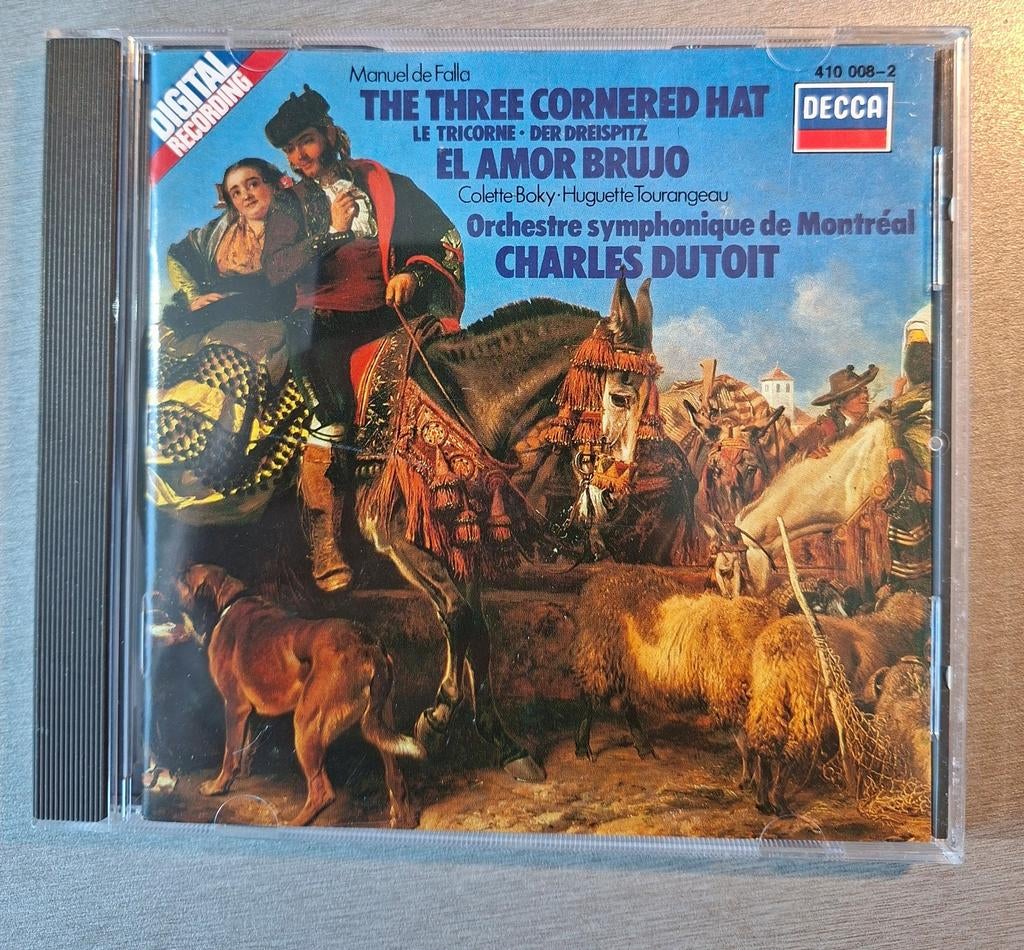 Cd. Falla. The three cornered hat (Decca Digital)., Cd's en Dvd's, Cd's | Klassiek, Ophalen of Verzenden