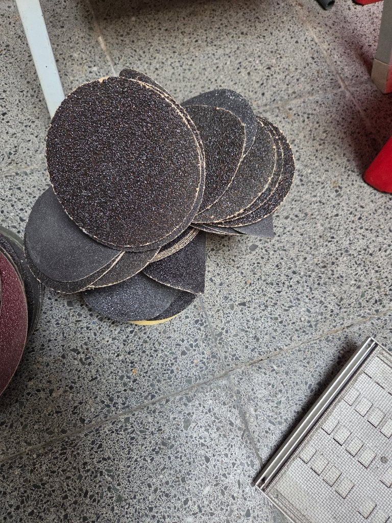 Disques abrasifs, Bricolage & Construction, Outillage | Ponceuses, Comme neuf, Enlèvement