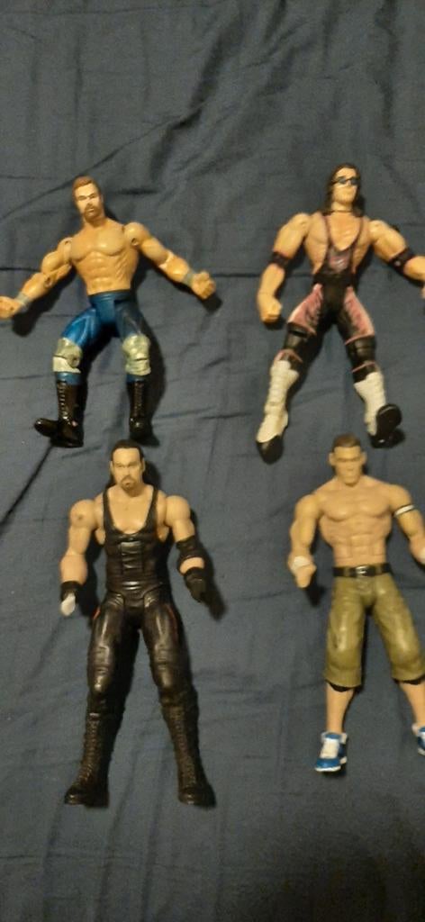 Vier WWE actiefiguren 4 stuks, Ophalen of Verzenden