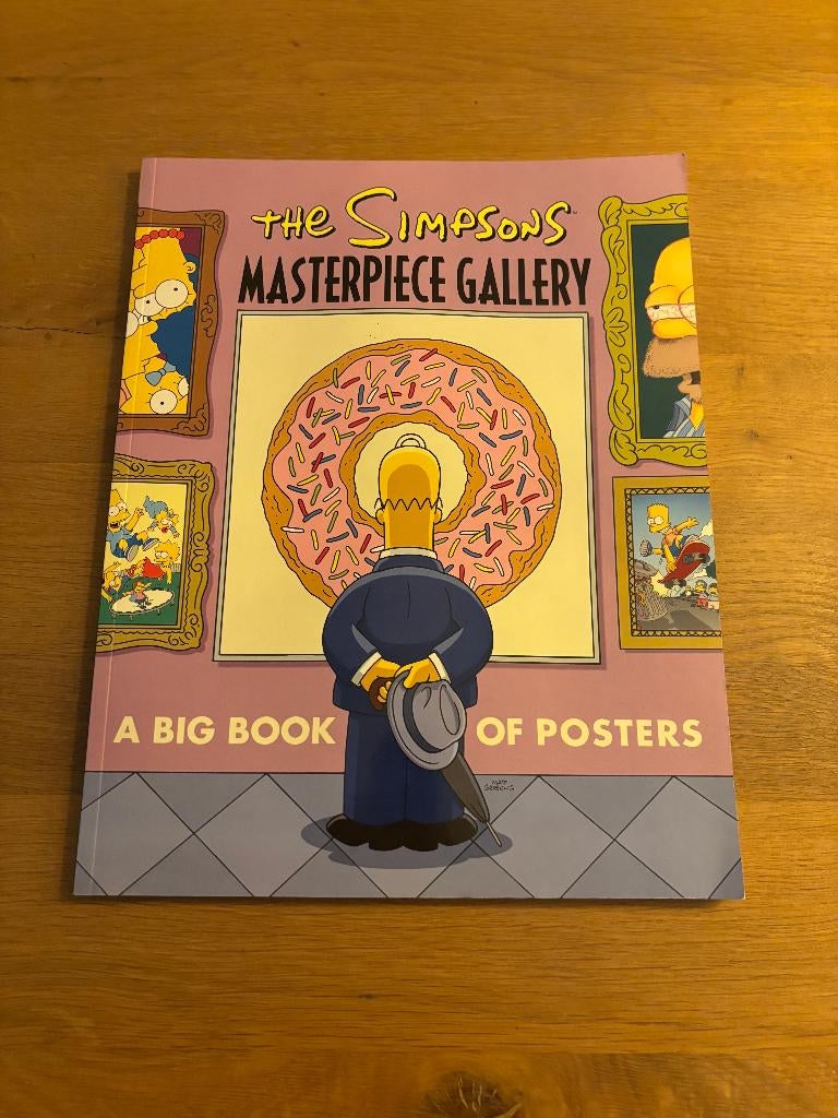 Simpsons Masterpiece Gallery: A Big Book Of Posters, Ophalen of Verzenden, Zo goed als nieuw, Tv, Overige typen