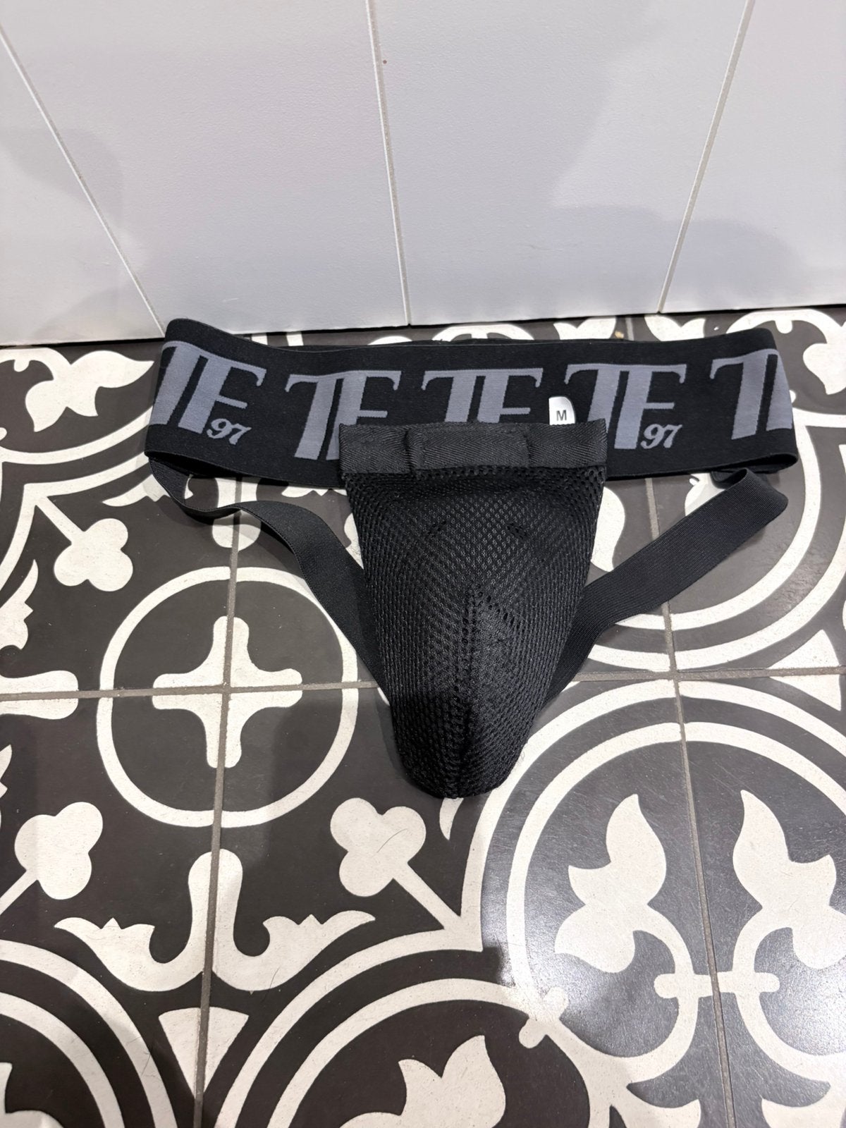 TOPFIGHTER kruisbescherming COMBAT - maat M, Enlèvement, Comme neuf, Gardes de boxe