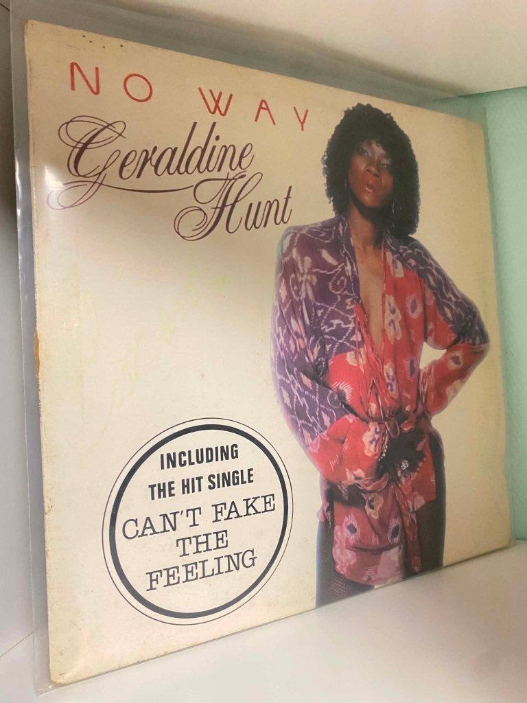 Geraldine Hunt – No Way - France 1980, Cd's en Dvd's, Vinyl | R&B en Soul, LP, Gebruikt, Verzenden, Funk