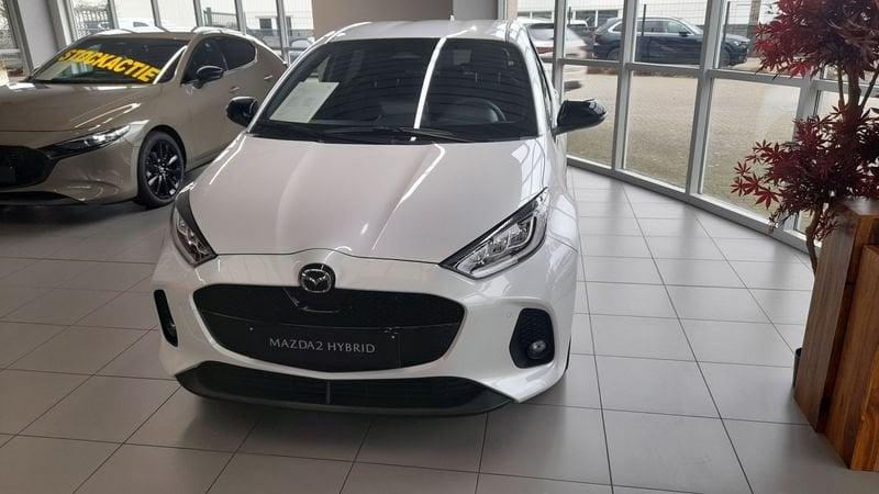 Mazda Mazda2 Hybrid, Zwart, 116 pk, Wit, Bedrijf