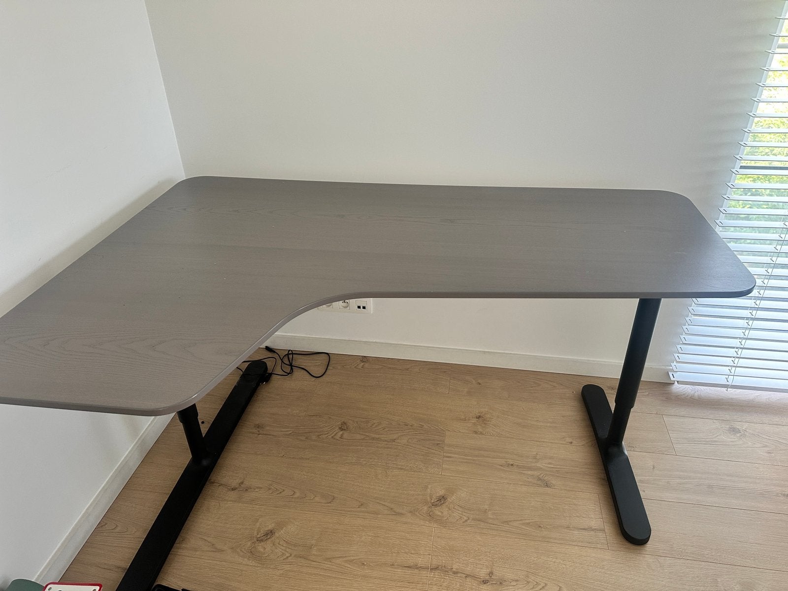 Hoekbureau Bekant Ikea 160x110 cm, Huis en Inrichting, Bureaus, Ophalen, Zo goed als nieuw, IKEA, Hoekbureau