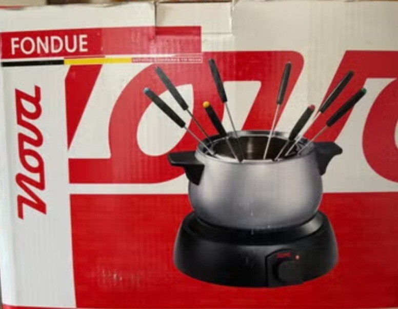 Nieuwe elektrische fondueset van Nova in de originele doos, Ophalen of Verzenden, Elektrisch