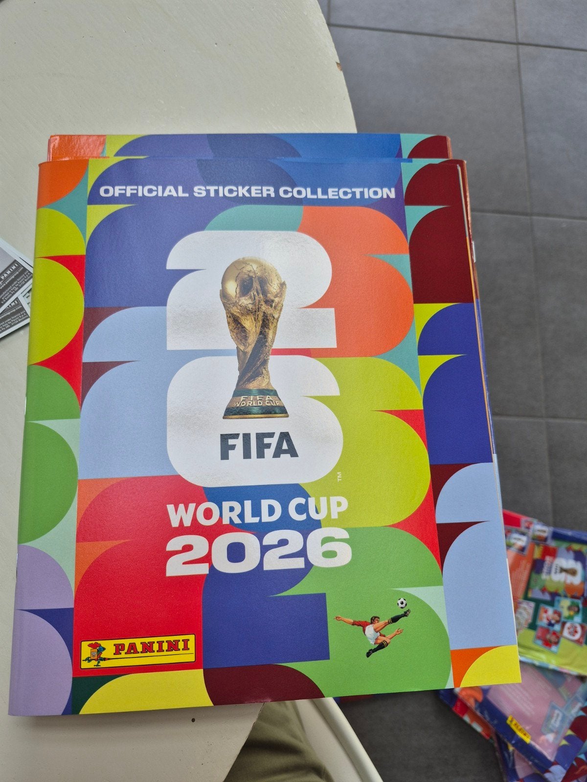 5 lege Paniniboeken WK 2026, Enlèvement, Neuf, Sport