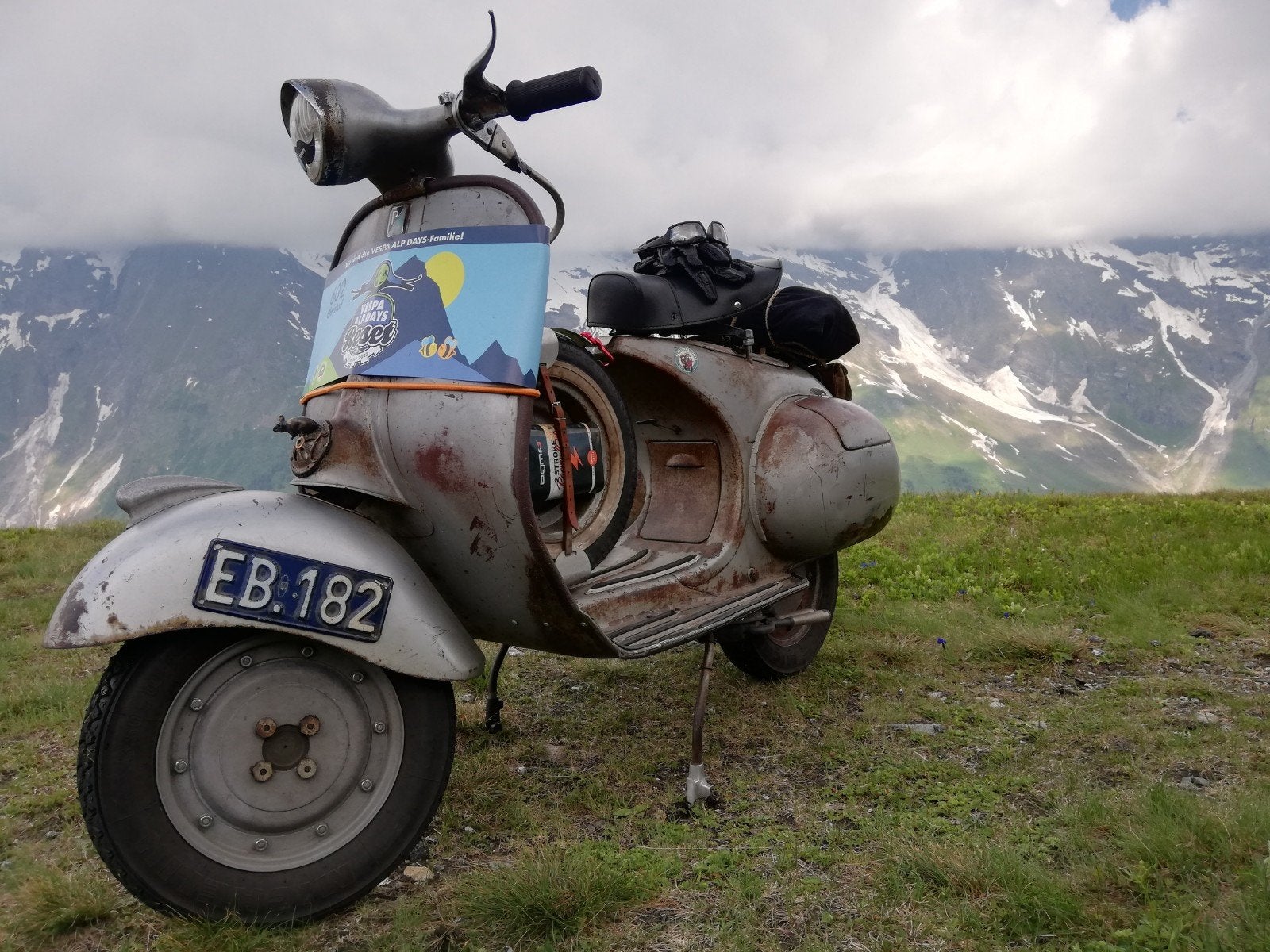 Vespa Acma 1957, Motoren, Ophalen