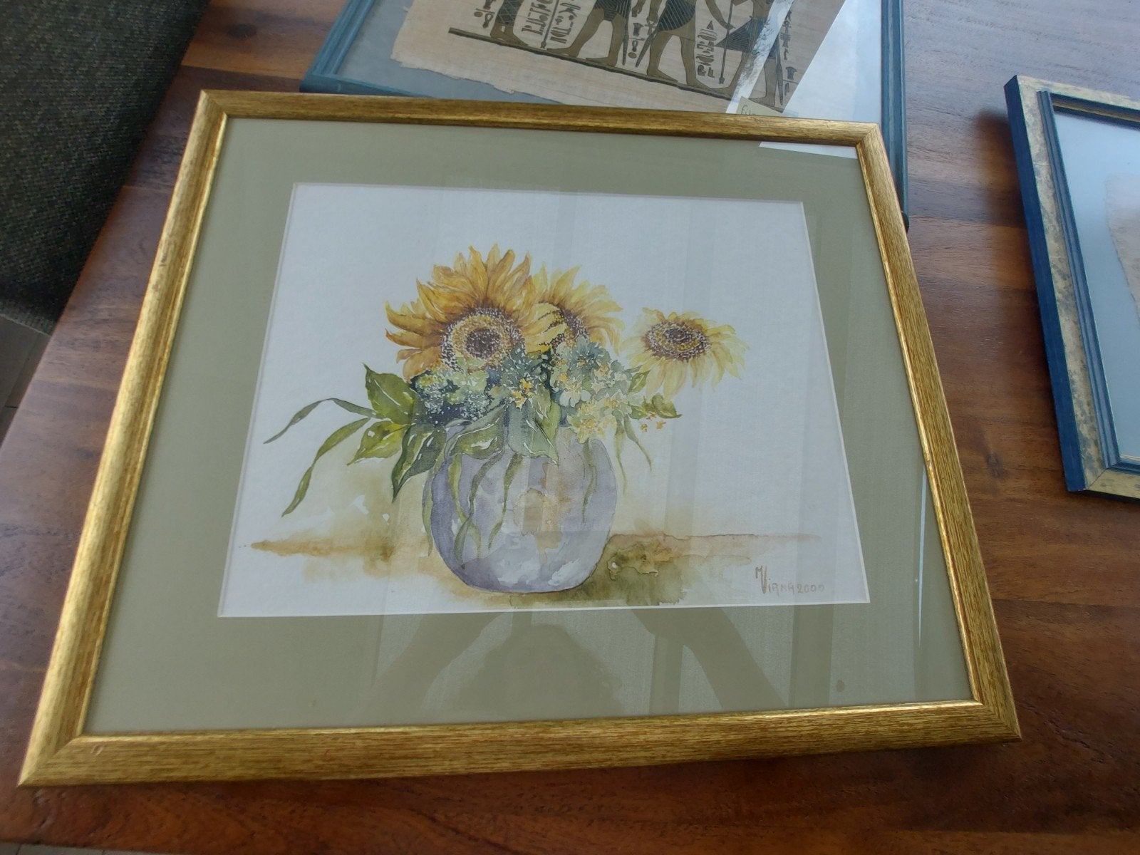 vase tournesol, Enlèvement