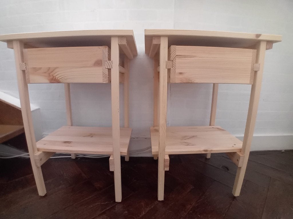 Ikea kronoren nachtkastjes (set van 2), Huis en Inrichting, Slaapkamer | Nachtkastjes, Ophalen, Minder dan 45 cm, 55 tot 70 cm