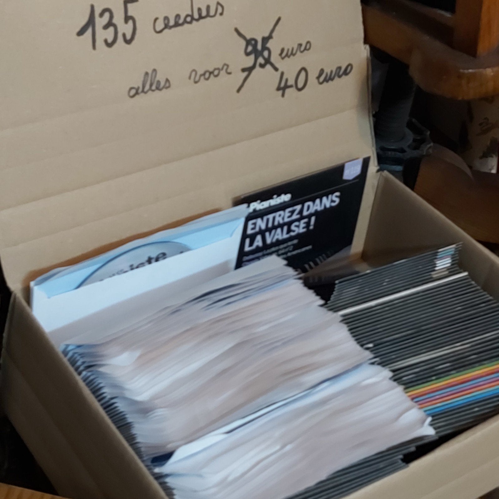 135 x  cd piano muziek voor maar 40 euro . alle stijlen, Ophalen of Verzenden