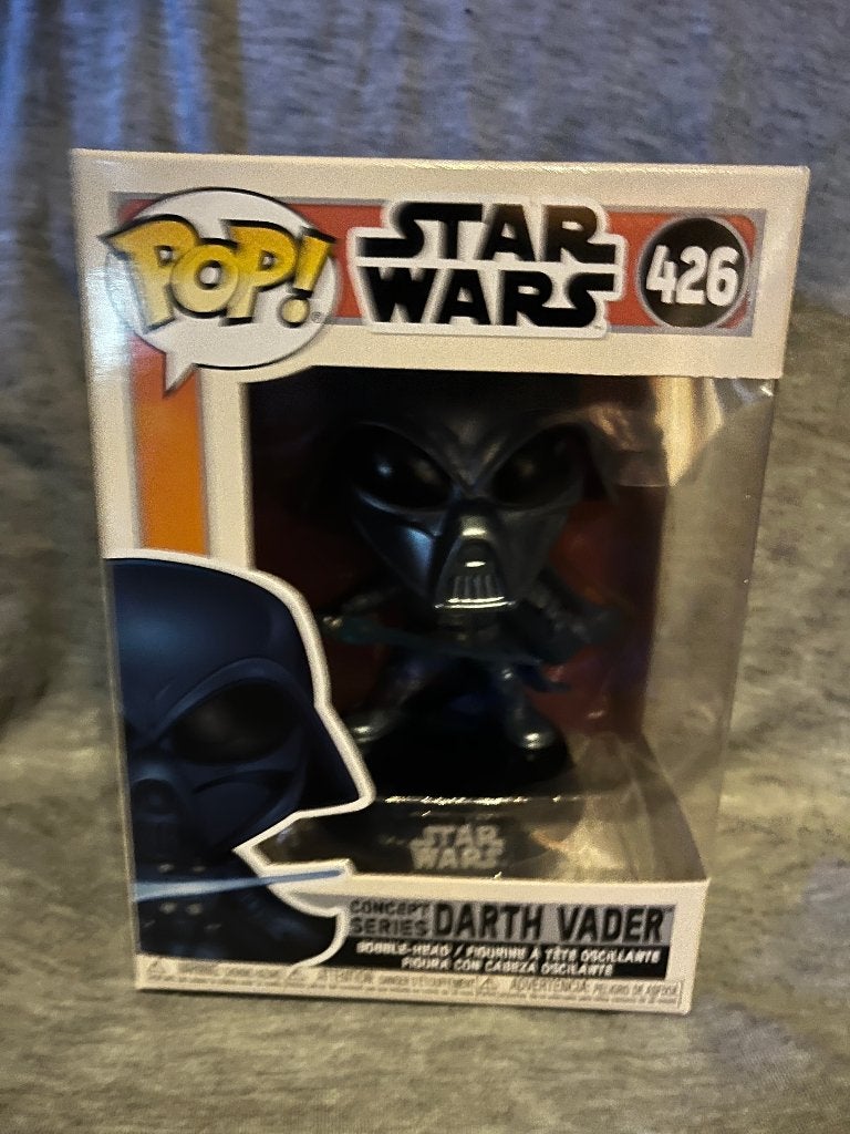 8. Funko Pop ! Star Wars : Série conceptuelle - Dark Vador, Collections, Enlèvement ou Envoi, Comme neuf