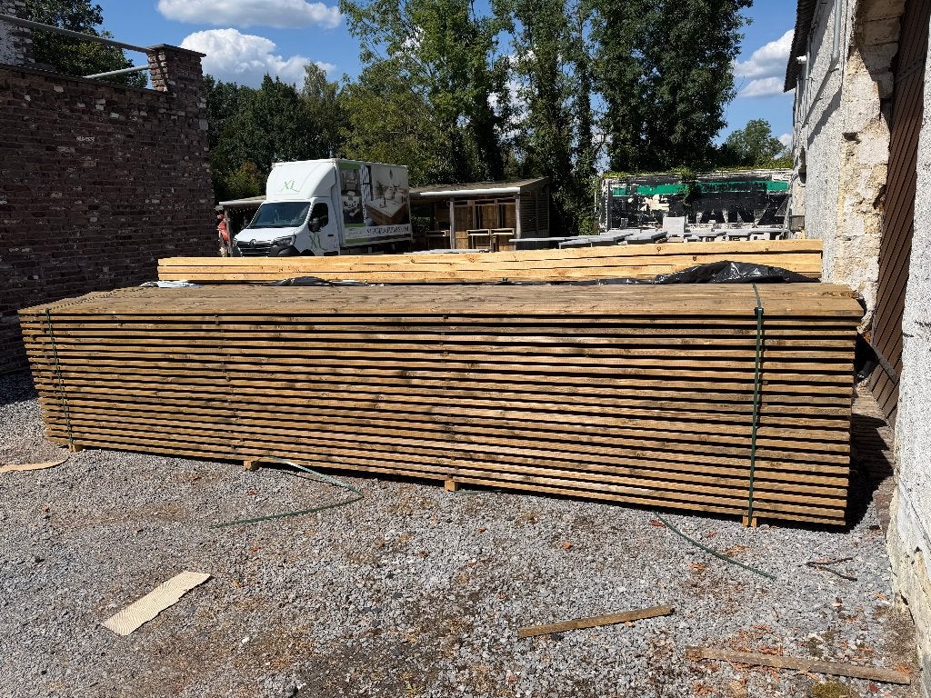 Mooie geschaafde steigerplanken, Doe-het-zelf en Bouw, 25 tot 50 mm, Nieuw, Ophalen of Verzenden, Plank