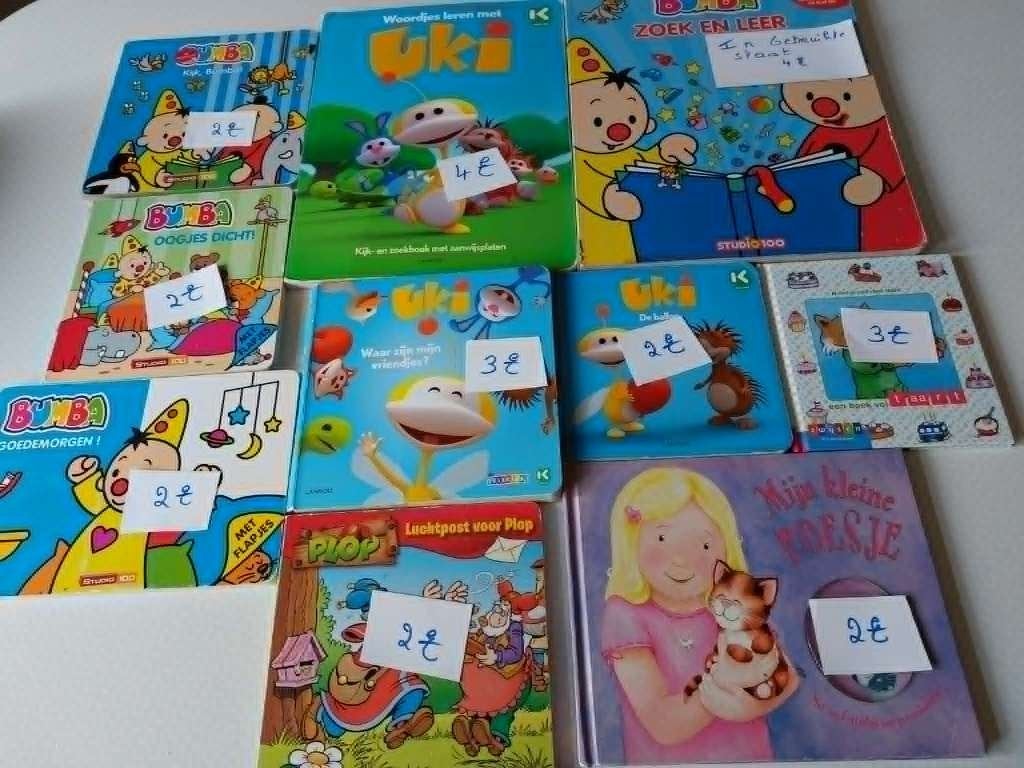 Boekjes om te lezen zoals Bumba &Uki&Plop in gebruikte staat, Ophalen, Gelezen