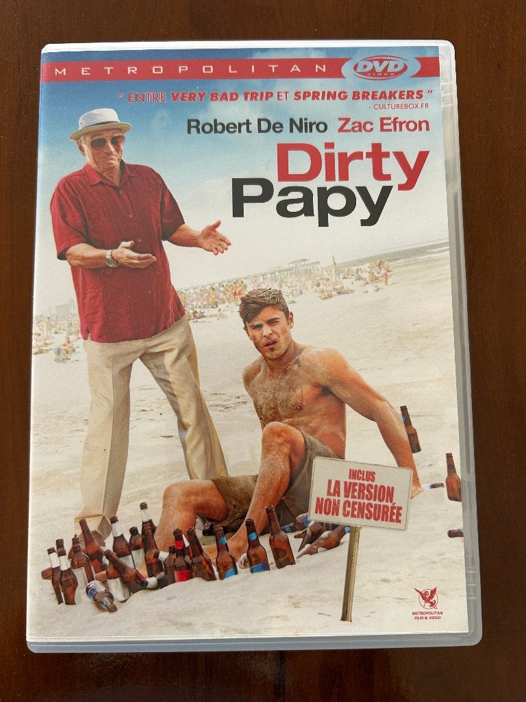 Dirty Papy DVD - Robert De Niro, Zac Efron, Enlèvement ou Envoi, Comme neuf, Anglais, Anglais