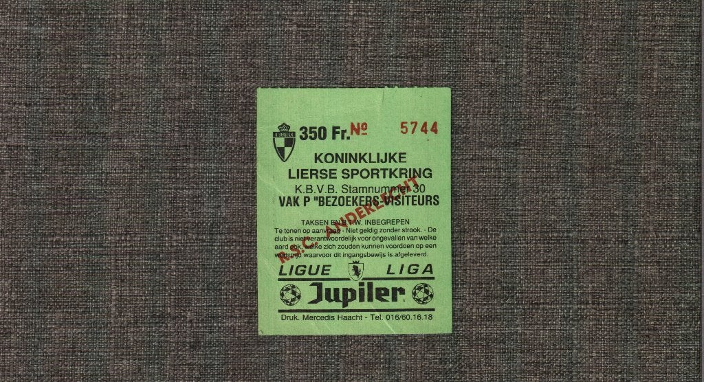 Lierse  - voetbal, Verzamelen, Ophalen of Verzenden