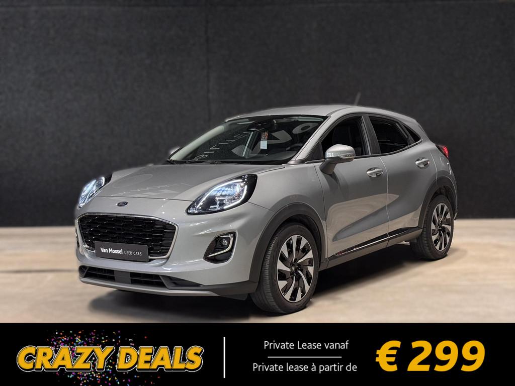Ford Puma Titanium - Automaat - Winterpack - Carplay Cruise, Auto's, Stof, Euro 6, 1226 kg, Bedrijf