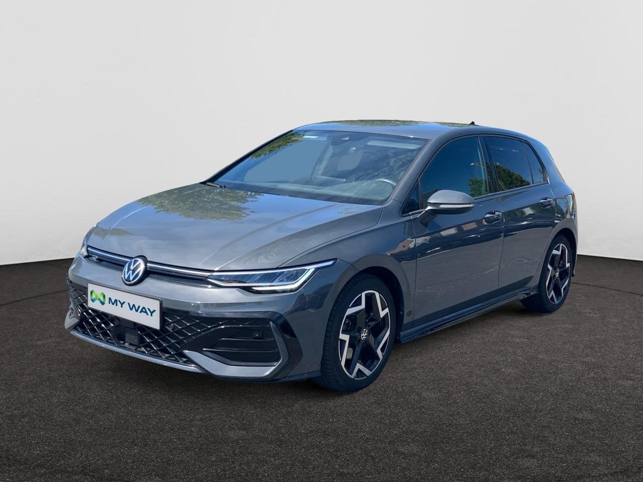 Volkswagen Golf VIII 1.5 eTSI 150pk DSG7 R-Line Face lift !, Autos, Argent ou Gris, Achat, Automatique, Golf