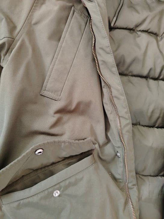 Parka / veste  pour homme  taille large  vert   comme neuf., Celio, Enlèvement ou Envoi, Vert, Taille 52/54 (L)