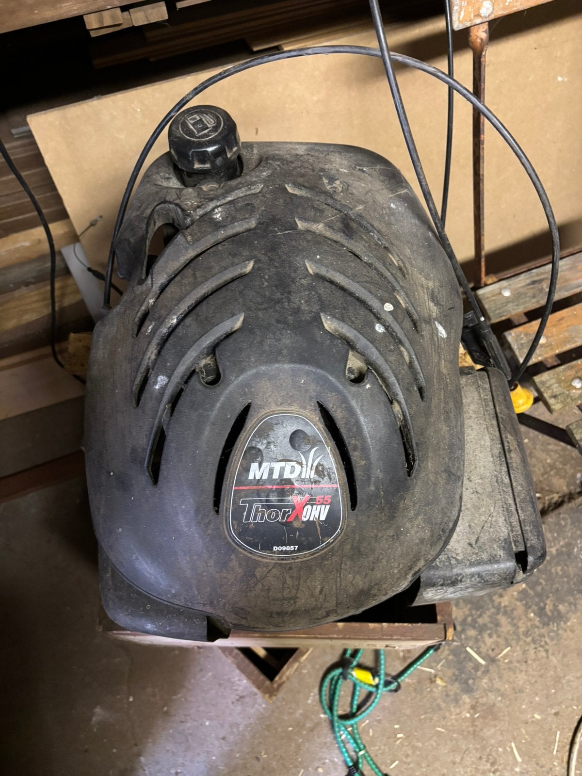 Motor grasmaaier Mtd thor ohv 55, Tuin en Terras, Ophalen, Gebruikt, Benzine-grasmaaier