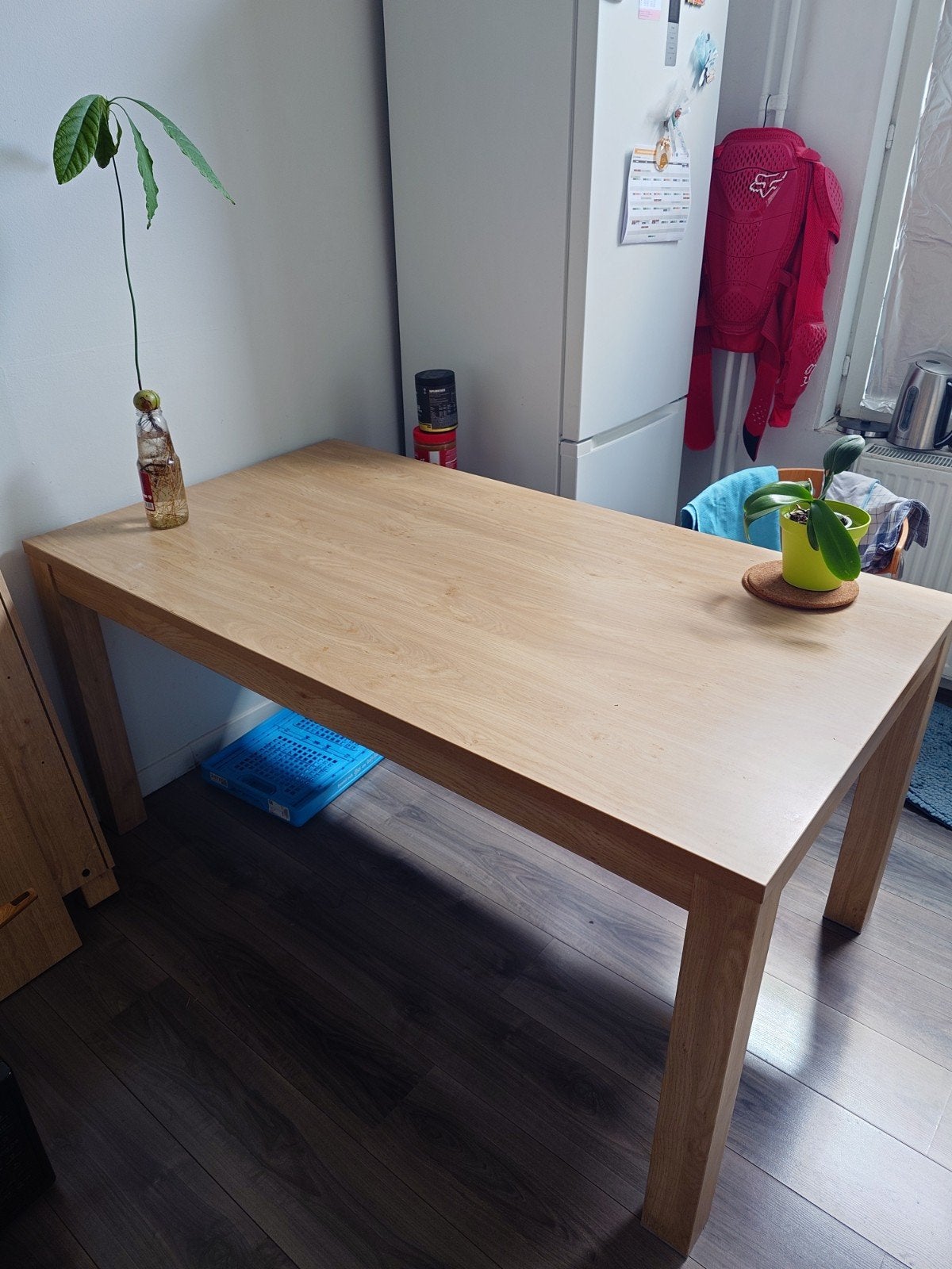 GROTE EETTAFEL, Ophalen, 50 tot 100 cm, Zo goed als nieuw, Vijf personen of meer