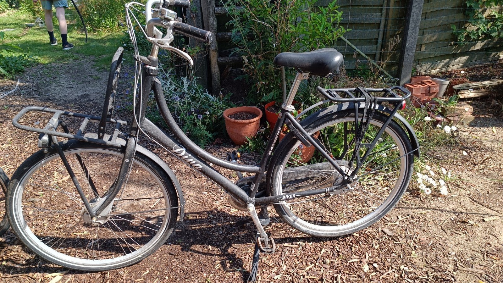 Batavus diva damesfiets, Ophalen