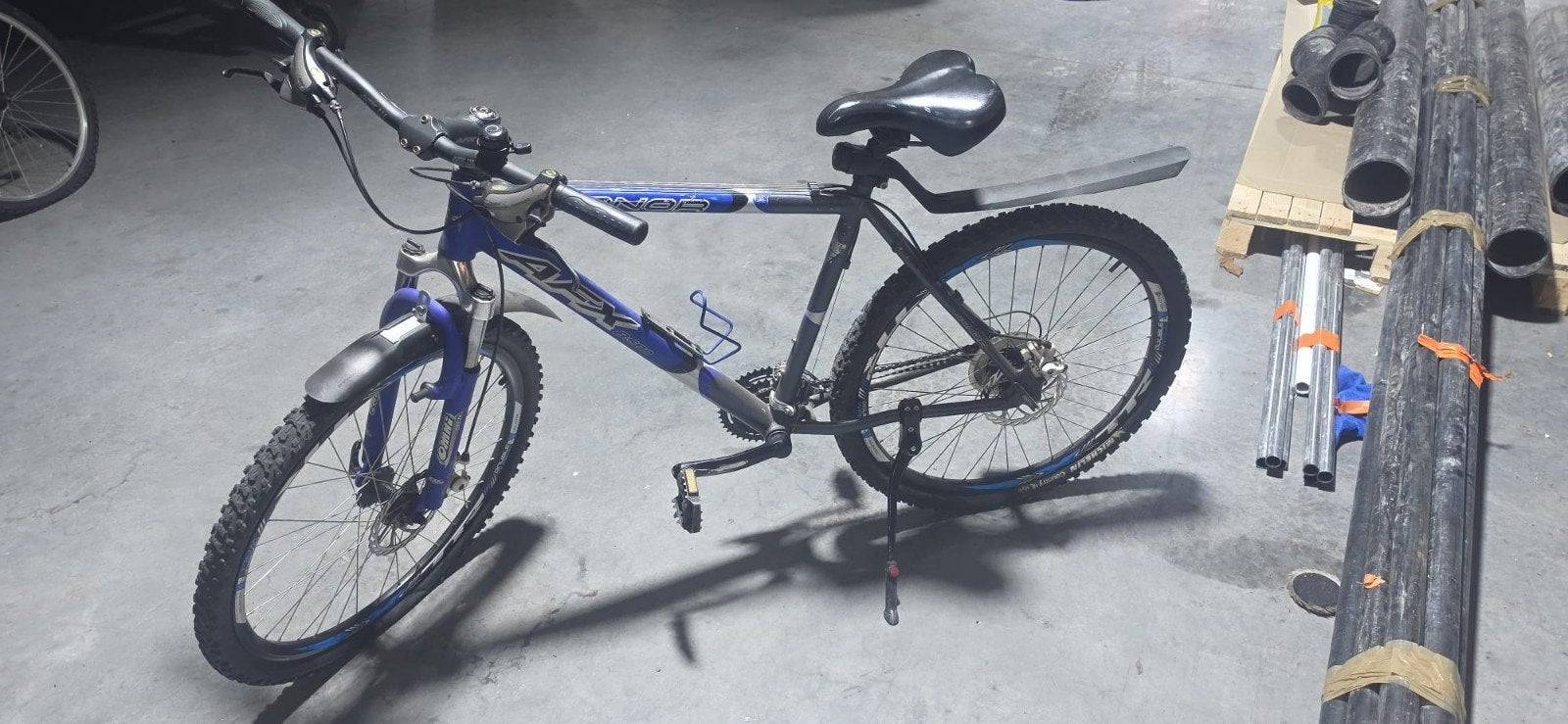 Vélo adulte avec frein à disque, Vélos & Vélomoteurs, Enlèvement, Utilisé, Frein à disque