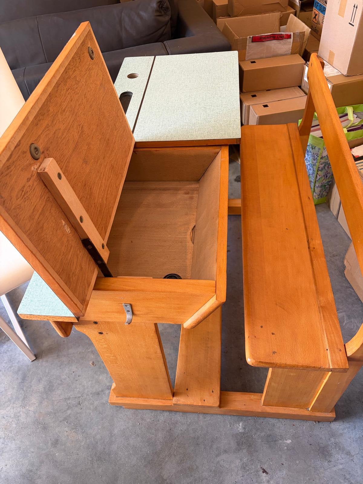 Retro lessenaar, Huis en Inrichting, Ophalen, Zo goed als nieuw