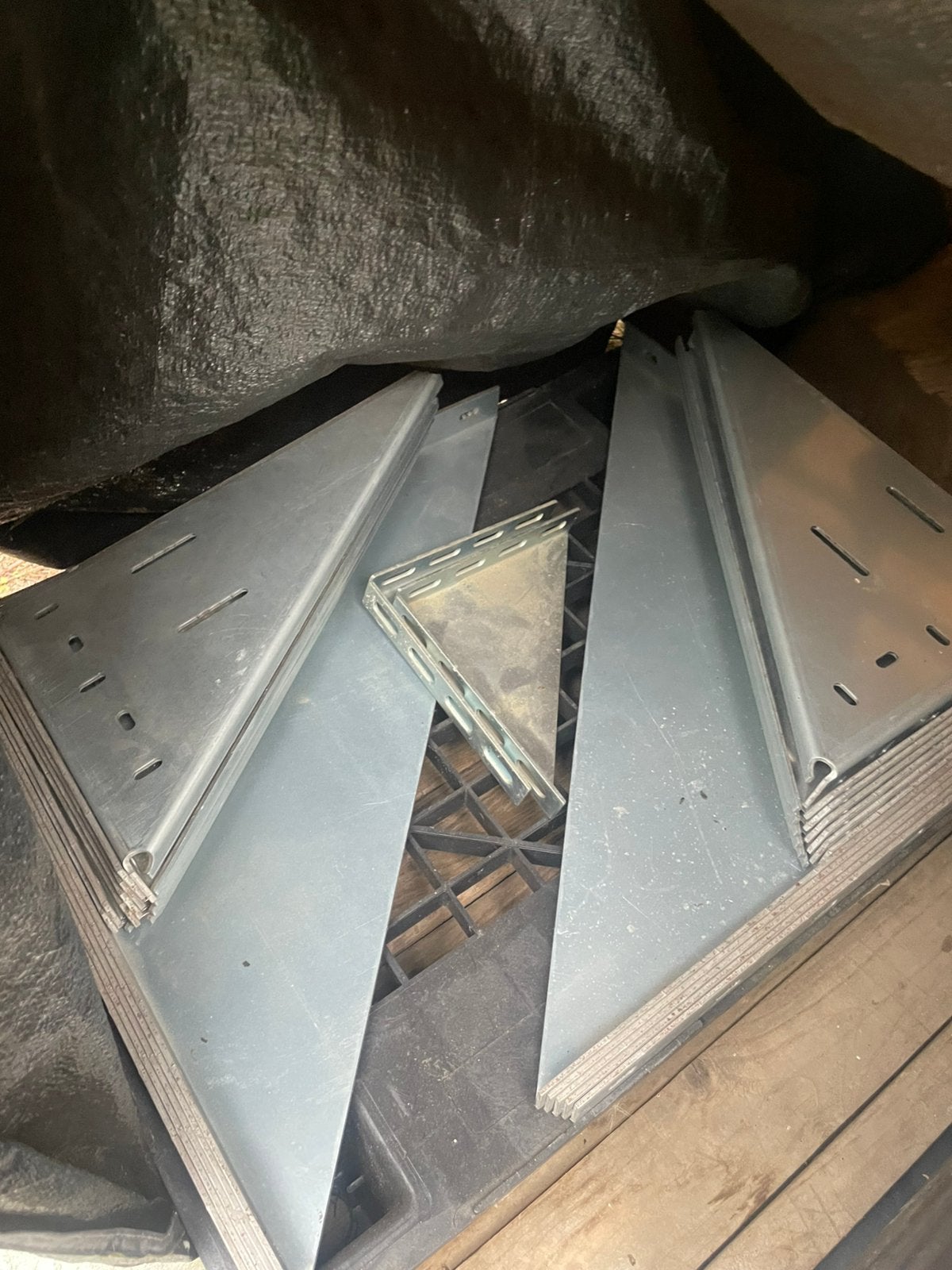 Metalen steun hoeken divers, Doe-het-zelf en Bouw, Ophalen, Zo goed als nieuw