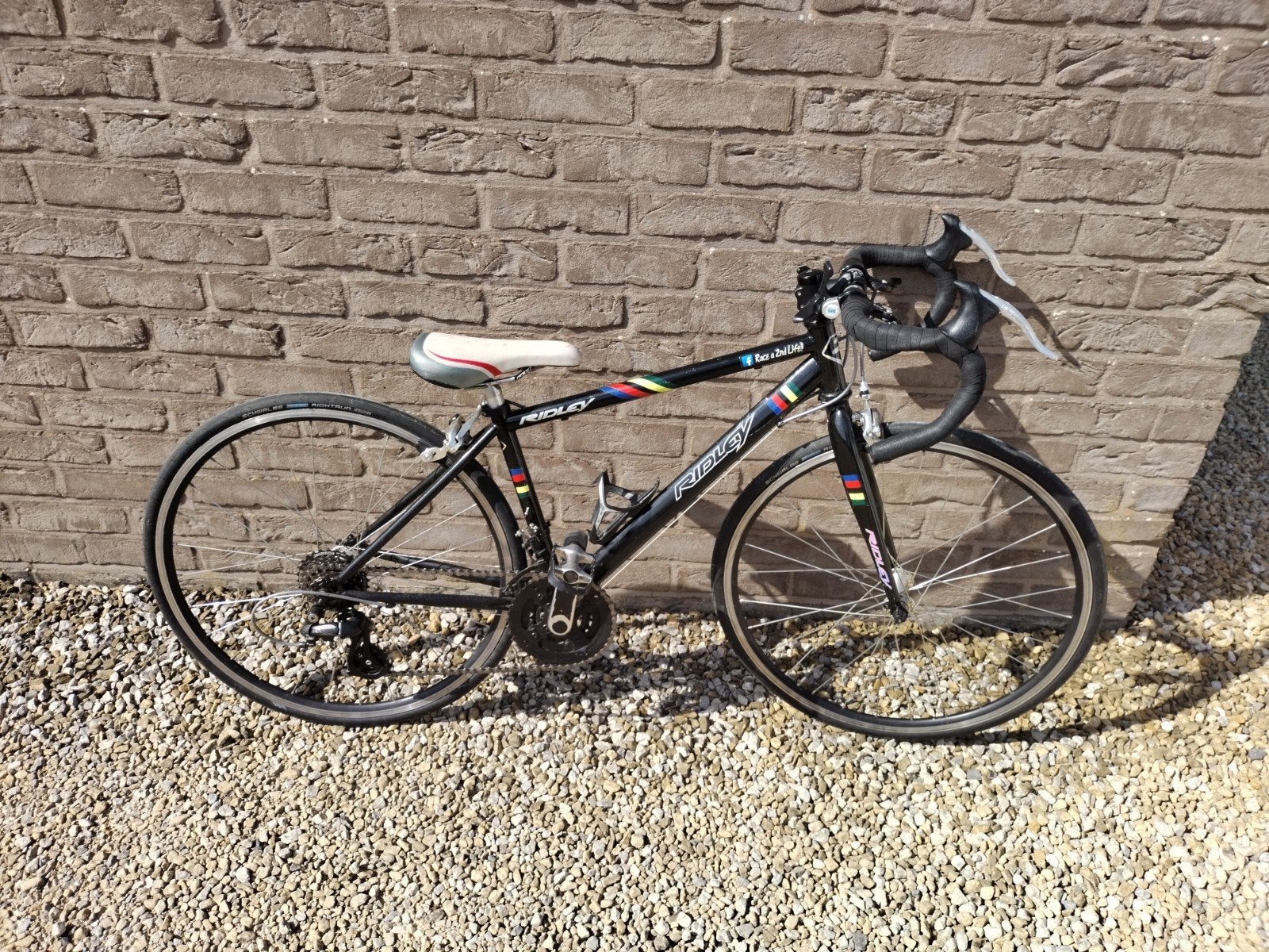 koersfiets 24 inch Ridley te koop, Minder dan 10 versnellingen, Velgrem, Minder dan 49 cm, Overige maten
