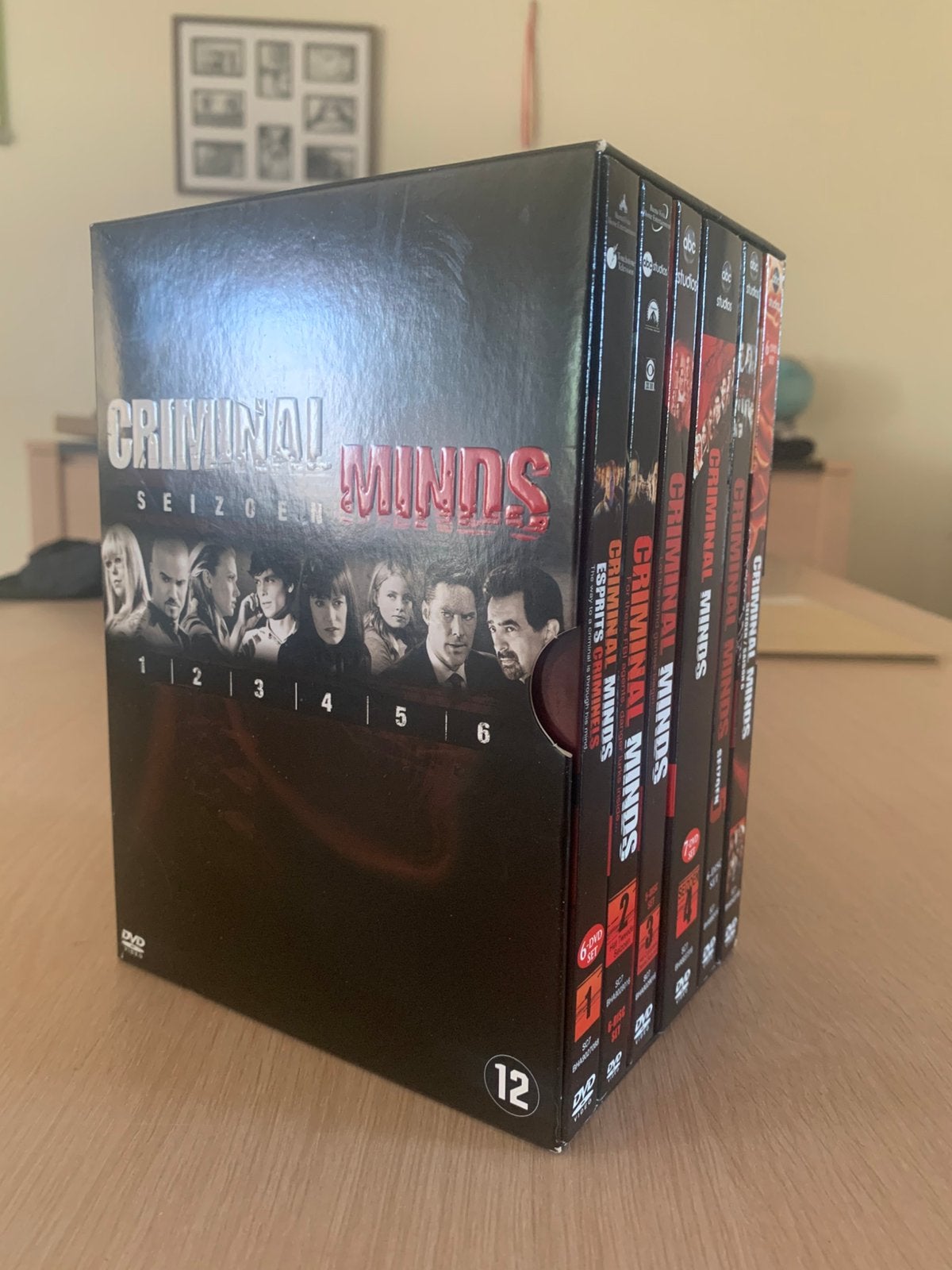 Criminal minds box seizoen 1-6, Cd's en Dvd's, Dvd's | Tv en Series, Ophalen, Engels, Misdaad, Zo goed als nieuw