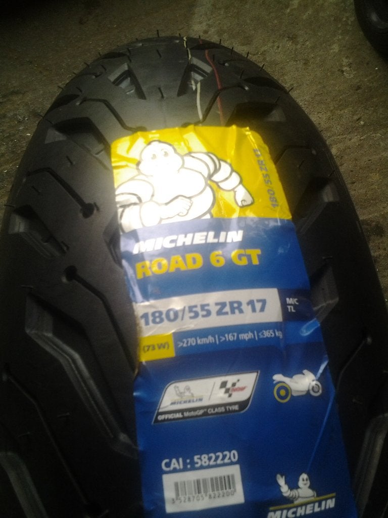 180/55/17 pilot road 6 gt renf, Motoren, Verzenden, Nieuw
