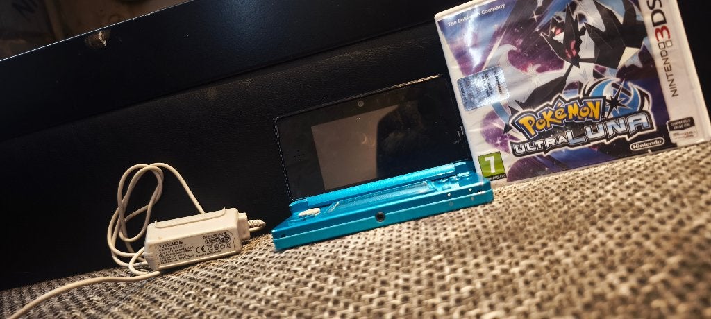 Nintendo 3DS AQUA BLUE, Consoles de jeu & Jeux vidéo, Comme neuf, 3DS, Enlèvement, Bleu