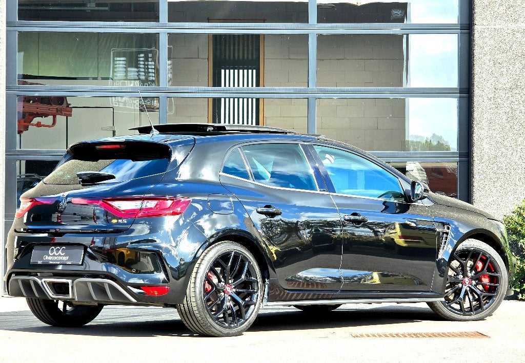 Renault Megane RS TROPHY 300 / RECARO SEATS / PANO SUNROOF.., Autos, Euro 6, Entreprise, Garantie prolongée, Noir