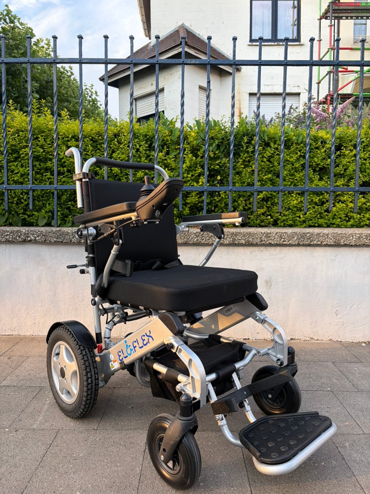 Fauteuil roulant électrique pliable Eloflex F ( Nieuw ), Enlèvement ou Envoi, Pliant, Neuf, Fauteuil roulant électrique
