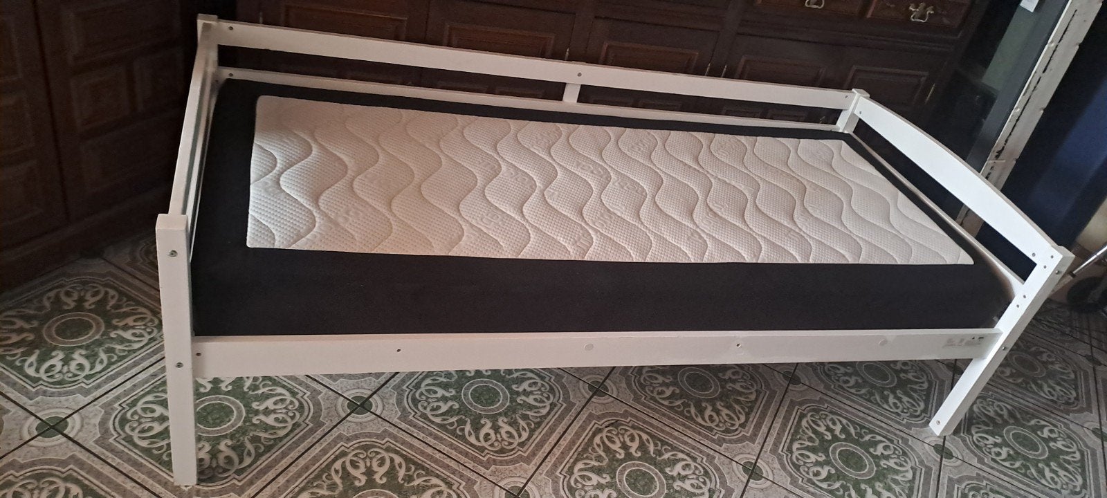 lit ( 90  cm largeur, 2m de long), Maison & Meubles, Chambre à coucher | Lits, Enlèvement