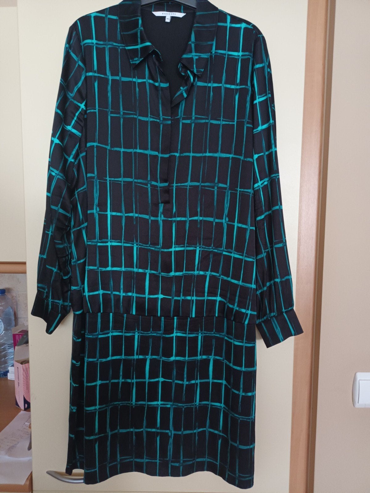 nieuwe elegante jurk "XANDRES", Ophalen of Verzenden, Maat 38/40 (M), Groen