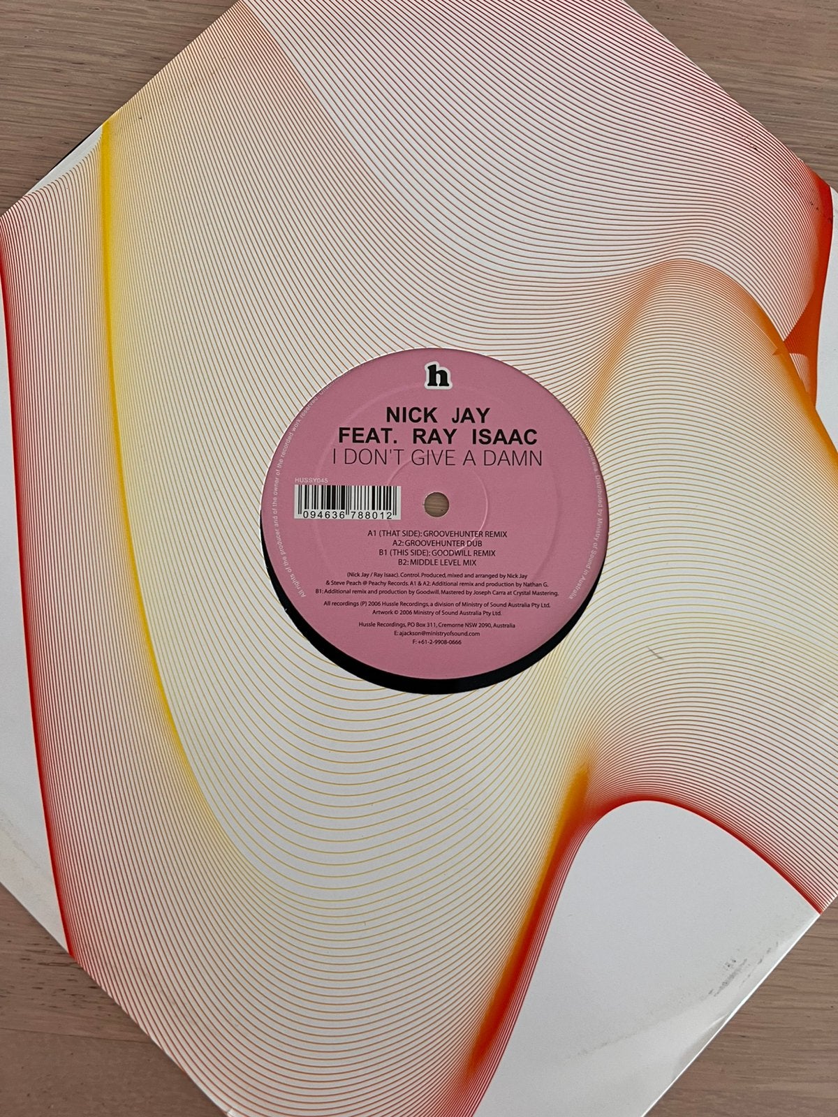 Nick jay - i don’t give a damn, Cd's en Dvd's, Vinyl | Dance en House, Ophalen of Verzenden, Zo goed als nieuw, House
