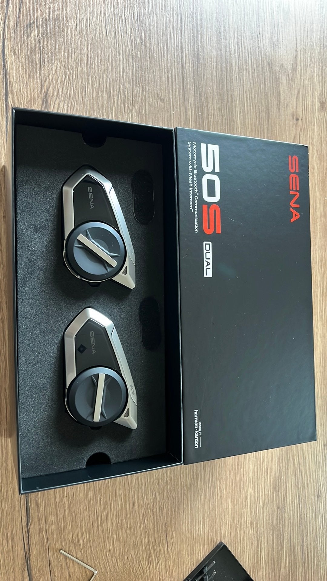 Sena 50S DUAL, Motoren, Accessoires | Navigatiesystemen, Ophalen, Zo goed als nieuw