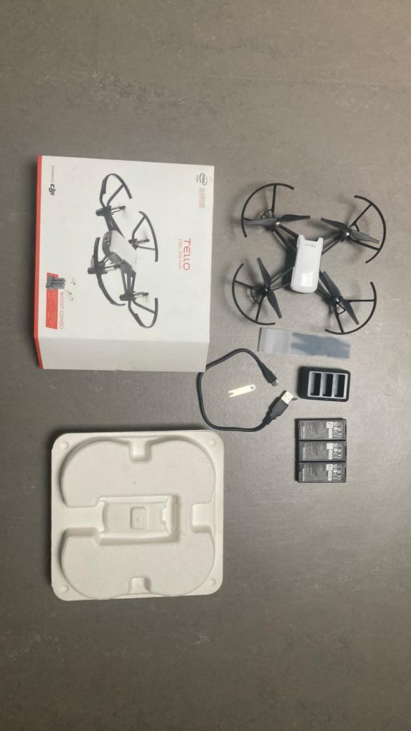 Ryze Tello drone met extra batterijen, Audio, Tv en Foto, Drones, Ophalen, Zo goed als nieuw, Minder dan 250 gram, DJI