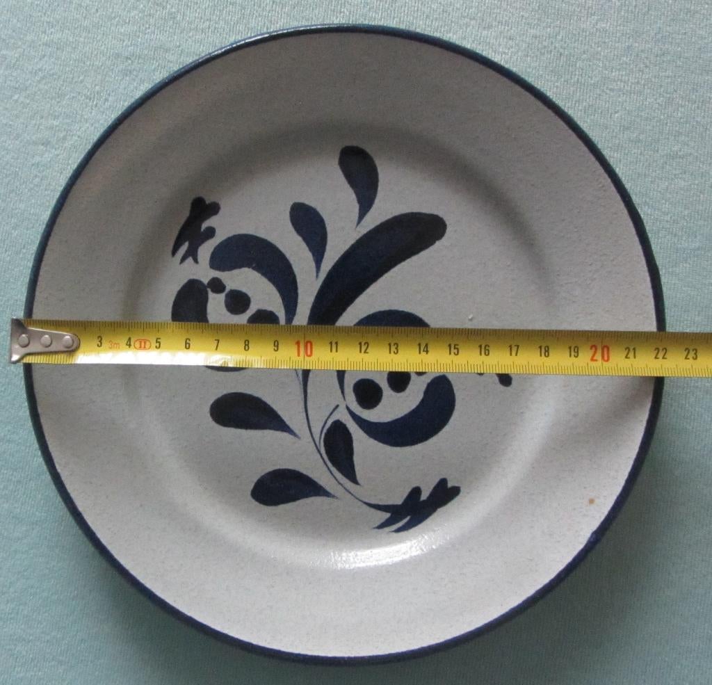 Saint Clement - Plat bord - 22 cm - 6 stuks, Antiek en Kunst, Ophalen of Verzenden